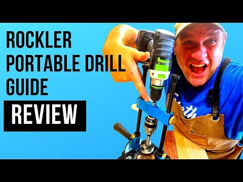 Rockler Portable Drill Guide Review!