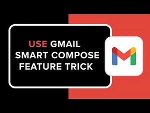 HOW TO USE GMAIL SMART COMPOSE FEATURE TRICK