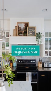 What do you think of this DIY custom range hood with our Victory Range Hoods insert? #ad I think it’s made a HUGE difference in how our kitchen looks and feels, and I’m so happy that this range hood insert is built to last so we can enjoy it for many years to come (plus the filters are dishwasher-safe and easy to clean - woohoo)! I love that it’s all metal with dimmable LED lights, and I’m also a huge fan of how quiet it is… pun intended! You can find the full build on my YouTube channel! #thedi