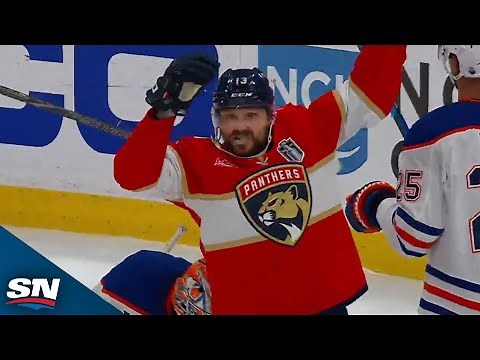 Sam Reinhart Scores Off His Skate As The Panthers Start To Pull Away