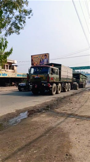 Army Truck Road Per | #shorts #truck #trending #video