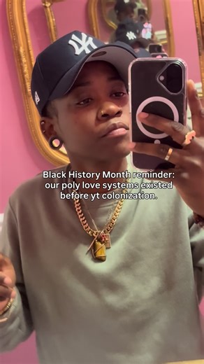 Soft Queer Wealth | Rich in Love, Agency, and Abundance on Instagram: "what if monogamy isn’t ‘natural’—just normalized what many of us know as monogamy today—specifically compulsory monogamy framed as moral, superior, or ‘civilized’—is deeply tied to yt colonial systems. european colonization didn’t just seize land. it imposed values: nuclear family structures, property ownership through marriage, sexual regulation (especially for women), and the idea that one way of loving was “right” and ever