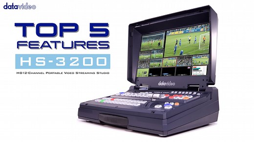 【Official】Top 5 Features of HS-3200 HD 12-Channel HD Portable Video Streaming Studio HS-3200, the 12 channel professional mobile hand carry switcher, is a lightweight, portable and powerful featured mobile studio solution which is designed for live events and TV programs that need to mix a variety of video and audio sources. HS-3200 is also a great value solution for the worship, education and AV market. 📍8 PIP (4 flex source included) 📍Simultaneous Live Streaming & Recording 📍Support Chromak