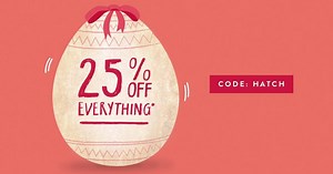 Get set for Easter. Get 25% off* everything with promo code: HATCH Shop now > http://bit.ly/2nzAjH1 *T&C's apply. | Joules