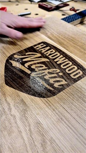 CNC Inlay 😱‼️ #howto #woodworking #cnc #fineart #inlay #intarsia