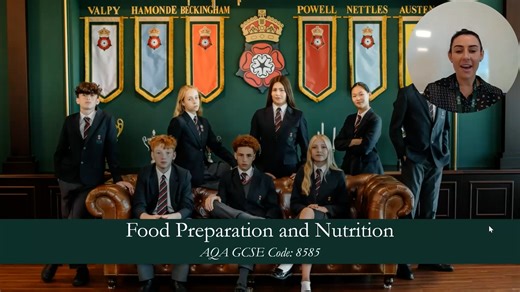 FOOD PREPARATION & NUTRITION GCSE Video 2025
