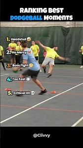 Ranking Best Dodgeball Moments 🏐 | Last One is Insane! 😱 #shorts