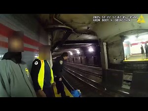 Cops Rescue Man Who Fell On Tracks 1 Minute Before Train's Arrival