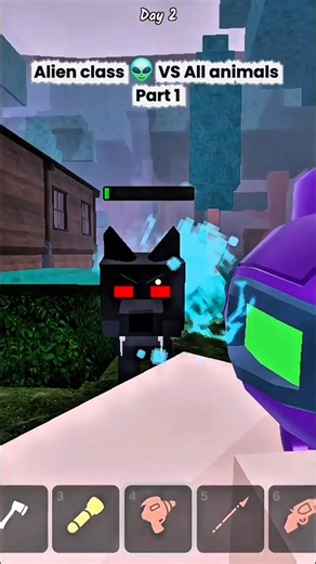 Alien class👽 VS all animals Part 1 #roblox #99nightintheforest #robloxshorts #99nights