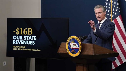 California Gov. Newsom announces $12 billion budget deficit