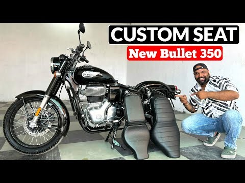 Custom SEAT For New Bullet 350 & Classic Reborn | Old Bullet Seat