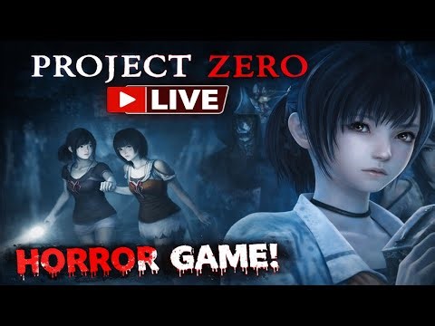 This Game Is Pure Horror… Project Zero LIVE 🔴 | KUSH is Live |