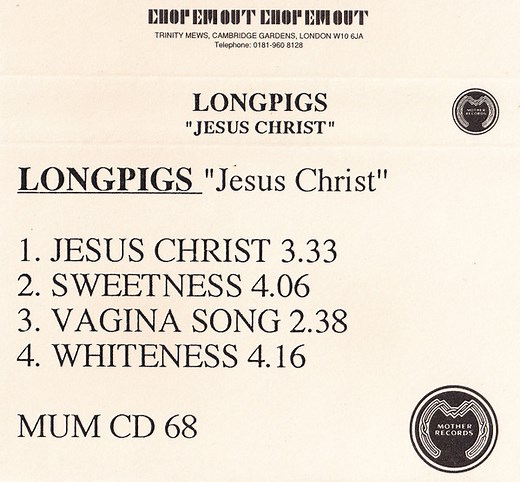 Longpigs - Jesus Christ