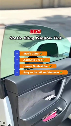 Static Cling Window Tint Installation Guide