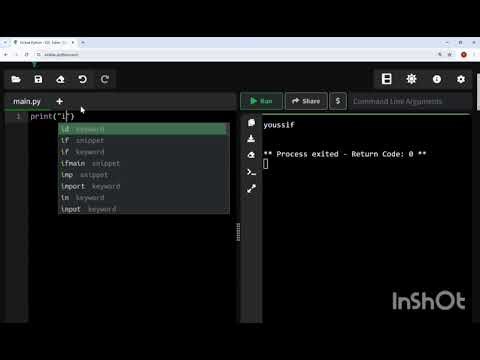الفديو الأول في تعلم لغة الyoussif_coding python 