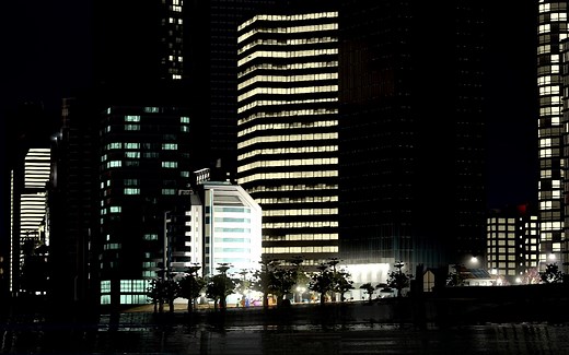 都市：天际线Reshade插件反射效果展示