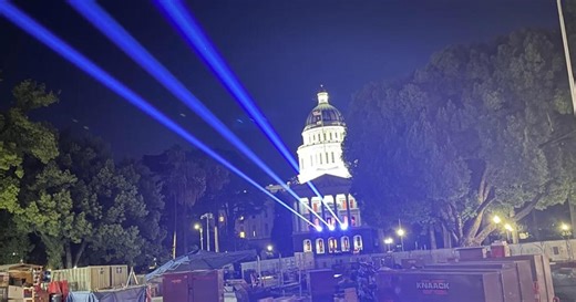What were those beams being tested at the California State Capitol?