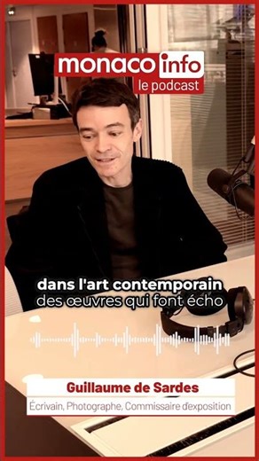 Guillaume de Sardes on the Monaco Info Podcast
