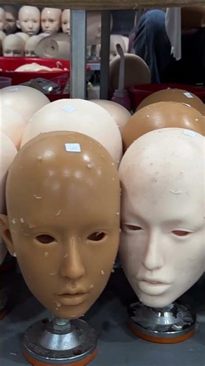 Unpainted Silicone Doll Faces | Irontech Doll