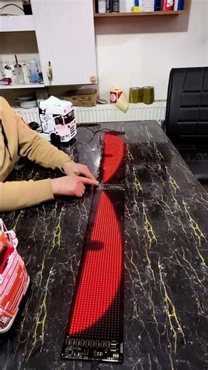 LED MATRIX PANEL #automobile #thetransitprodigy #ledlights #trucking #fh5 #edit #flexibleled #led