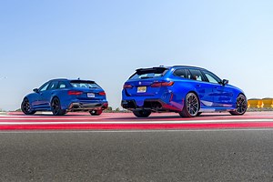 Audi RS 6 Avant vs. BMW M5 Touring: Big Wagons Hit the Track