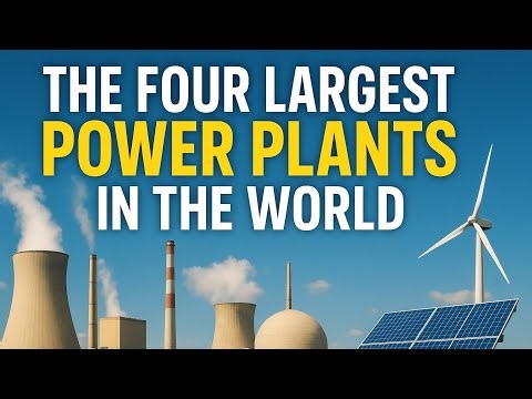 Inside the World’s Four Biggest Power Plants: Engineering Giants of Energy