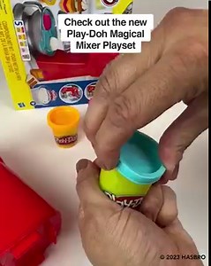 Your child can cook up creativity with the reimagined Magical Mixer Playset. 🎂🍪🧁 Available on Walmart. | Hasbro