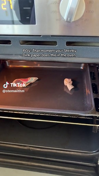 Baking Shrinky Dink Paper: What to Expect in the Oven
