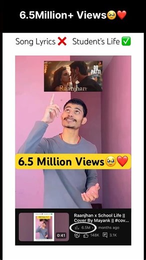 “This Song Made Everyone Cry🥺 | Raanjhan School Life Version (6.5M Views)”😍🔥