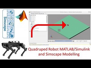 Quadruped Robot | MATLAB/Simulink and Simscape Multibody