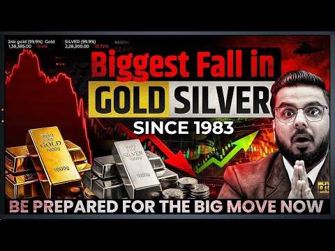 Biggest Gold Silver Crash Since 1983 | Be Prepared to Big Move Now!