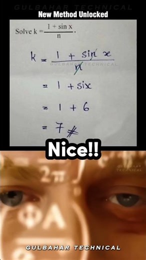 The FUNNIEST Math Mistake You’ll Ever See – From ‘sin x’ to ‘six’ to ‘I’m Done’ 💔✏️😂