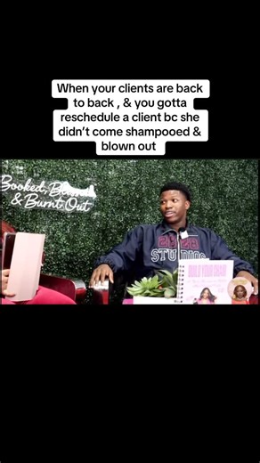 Judy Noreyagah (Licensed Loctician/Hairstylist) on Instagram: "🤣 Yall heard @lad3rric EPISODE 3: Clients, Clippers, & Being Booked: Real Life Of a Barber DROPS FEB 9th . 📽️YOUTUBE: https://youtube.com/@bookedblessedburntout?si=fJJ1flFf-baxhYEi #fyp #funny #youtubepodcast #viral #contentcreator"