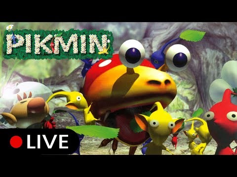 🔴 Playing Pikmin For The First Time!
