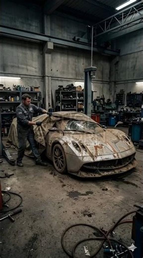2020 Pagani Huayra from Total Disrepair to Unbelievable Shine - Full Restoration ASMR