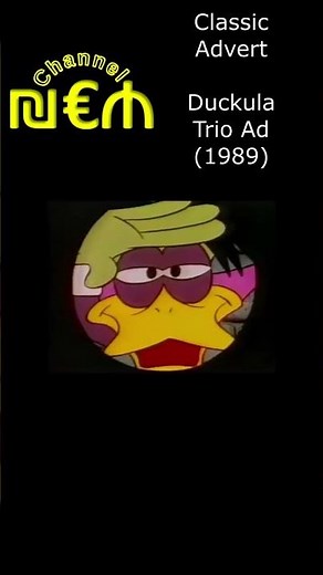 Trio - Duckula advert - 1988 #shorts