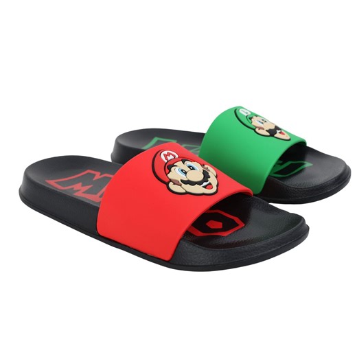 Nintendo Mario & Luigi Boy's Slides, Mario & Luigi slides with vibrant Nintendo design. - Walmart.ca