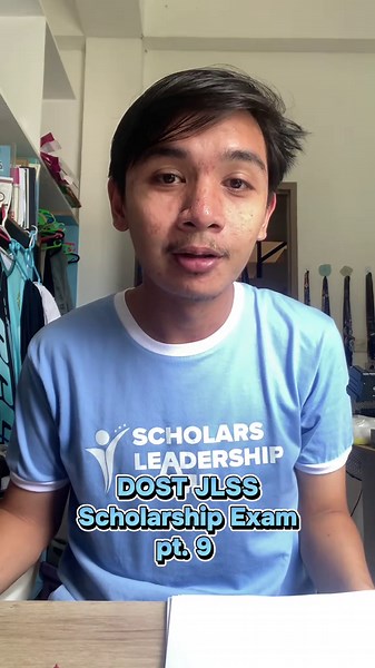 DOST JLSS Scholarship Exam Sample Problems Part 9
