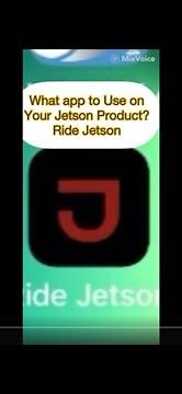 RIDE JETSON APP - Use for you JETSON Products