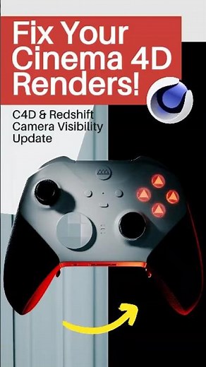 Fix Your Cinema 4D Redshift Renders! (Why is the HDRI Visible!?)