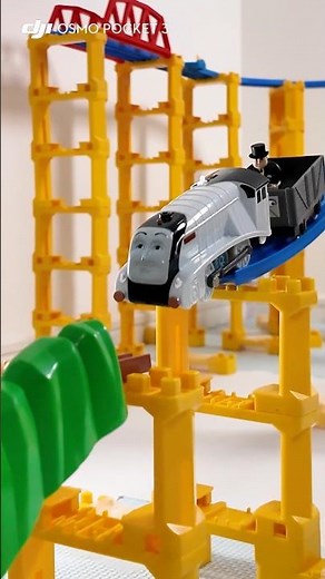 落とさず渡れる！？スペンサーの大ジャンプ！thomas accident