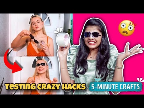 Testing out viral CRAZY Hacks by 5 Minute Crafts | Jenni's Hacks
