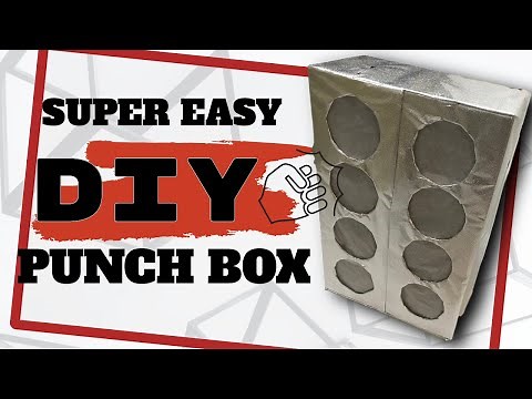 Super Easy DIY Punch Box: VERY LARGE Surprise Prize Punch Box TUTORIAL