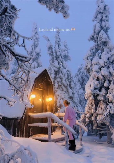 Love everything about this part of Finland 🇫🇮 #lapland #finland #travel