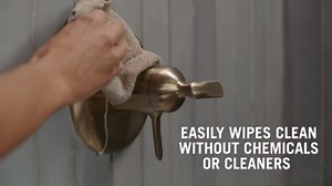 Delta Brushed Gold Rain Shower Head, 10 Inch Metal Large Shower Head Rainfall, Overhead Rain Showerhead, 2.5 GPM Flow Rate, Lumicoat Champagne Bronze 52162-CZ-PR25