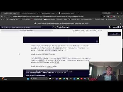 Js on freecodecamp - Higher order functions and Callbacks