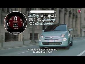 FIAT | New 500 and Panda Hybrid - Charging batteries during braking and deceleration
