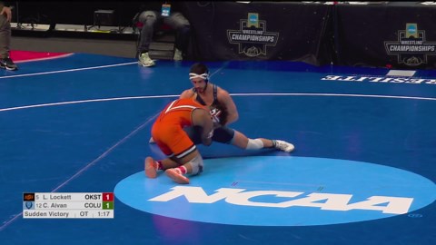 165 lb R16, Cesar Alvan, Columbia vs Dee Lockett, Oklahoma State