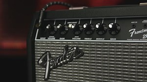 The Frontman 20G brings together familiar Fender cosmetics and “best-in-class” sound quality at a great price point that fits every player’s budget. | Fender