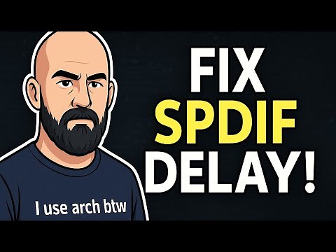Fix SPDIF Sound Delay on Linux | PulseAudio, PipeWire & ALSA Tutorial and Sync Test